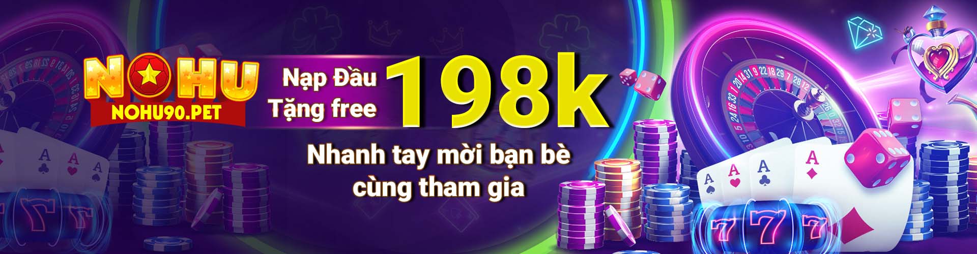 Banner khuyến mãi Nohu90.pet - 2