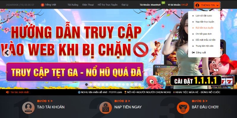 Truy cập nền tảng chuẩn chỉ của nhà cái